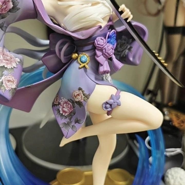 禮遇雙旦~原神游戲拔刀神里綾華手辦二次美少女雕像模型動漫