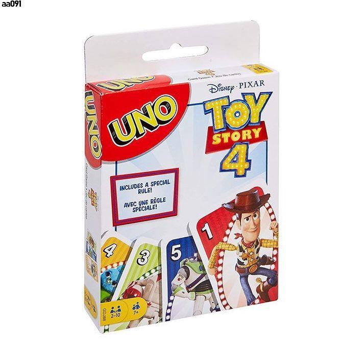 桌遊 卡牌 UNO 優諾牌 神秘島 UNO卡牌玩具總動員優諾牌Toy Story 4胡迪巴斯uno紙牌聚會桌游