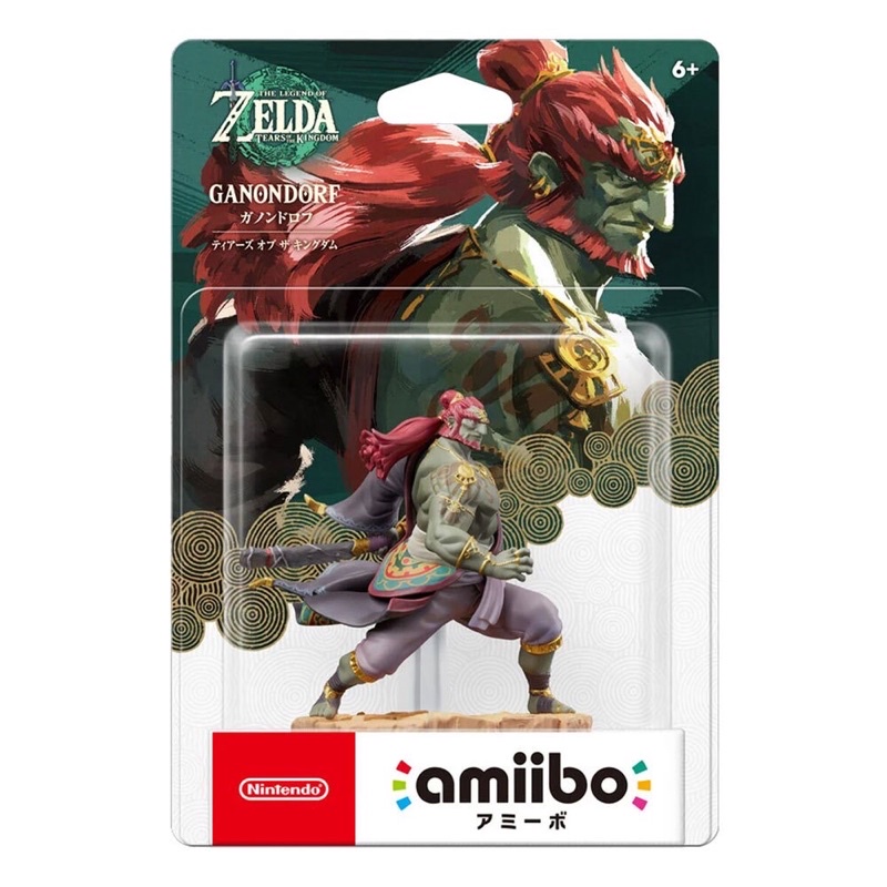 【好好玩電玩】全新含特典 Switch Amiibo 薩爾達傳說 王國之淚 林克 魔王加儂多夫 薩爾達