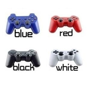 PS3 手把 把手 無線 震動 控制器 (黑、白、藍、紅 共有4種顏色) 副廠 (全新盒裝商品)【台中大眾電玩】