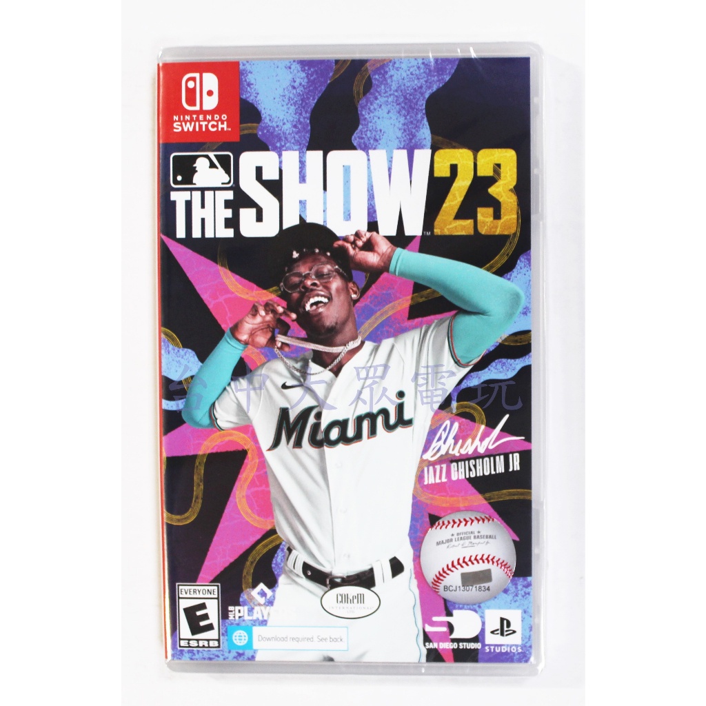 Switch NS 美國職棒大聯盟 23 MLB The Show 2023 棒球 (英文版) 全新品【台中大眾電玩】