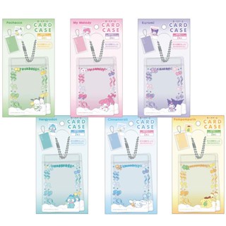 【現貨】小禮堂 Sanrio 三麗鷗 透明拍立得收納套掛飾2入組 (彩帶款) 美樂蒂 酷洛米 布丁狗 大耳狗 帕帢狗