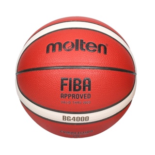 Molten #6合成皮12片貼籃球( 戶外 室外 訓練 6號球「B6G4000」 橘米白黑