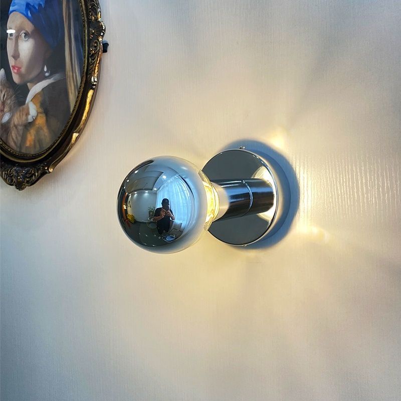 壁燈 北歐極簡UFO飛碟圓盤包豪斯金屬吸頂壁燈中古書房門廳過道裝飾燈