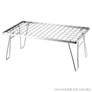 鋼網桌 鋼網折疊桌 露營折疊桌 折疊網桌 柯曼不銹鋼 多用折疊桌 野營桌戶外野餐桌燒烤桌露營場地架子桌子