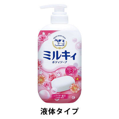 日本 牛乳石鹼共進社 丘比 miruki 沐浴乳 花香皂
