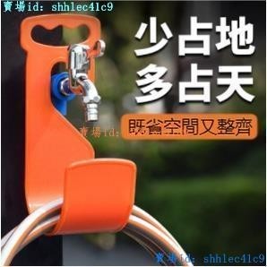 YIJIA丨花園軟管掛牆壁掛鈎收卷器水管收納架卷管器盤管器纏管收管子神器