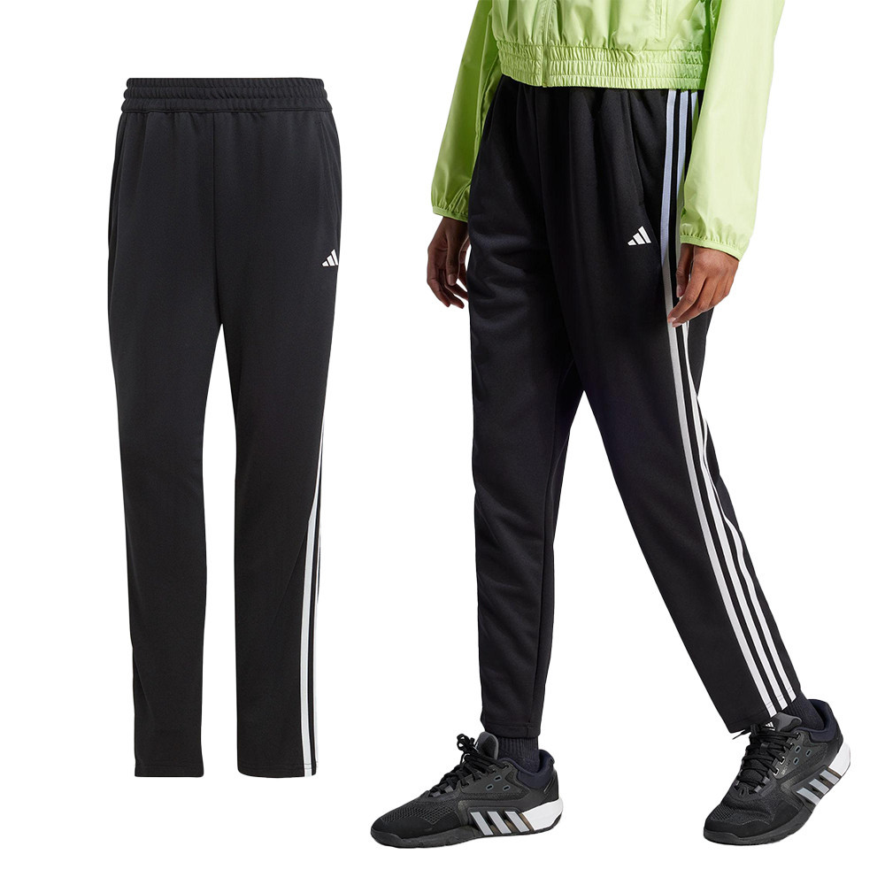 Adidas Aeroready 女 黑色 訓練 運動 寬鬆 彈性褲頭 長褲 HZ5646
