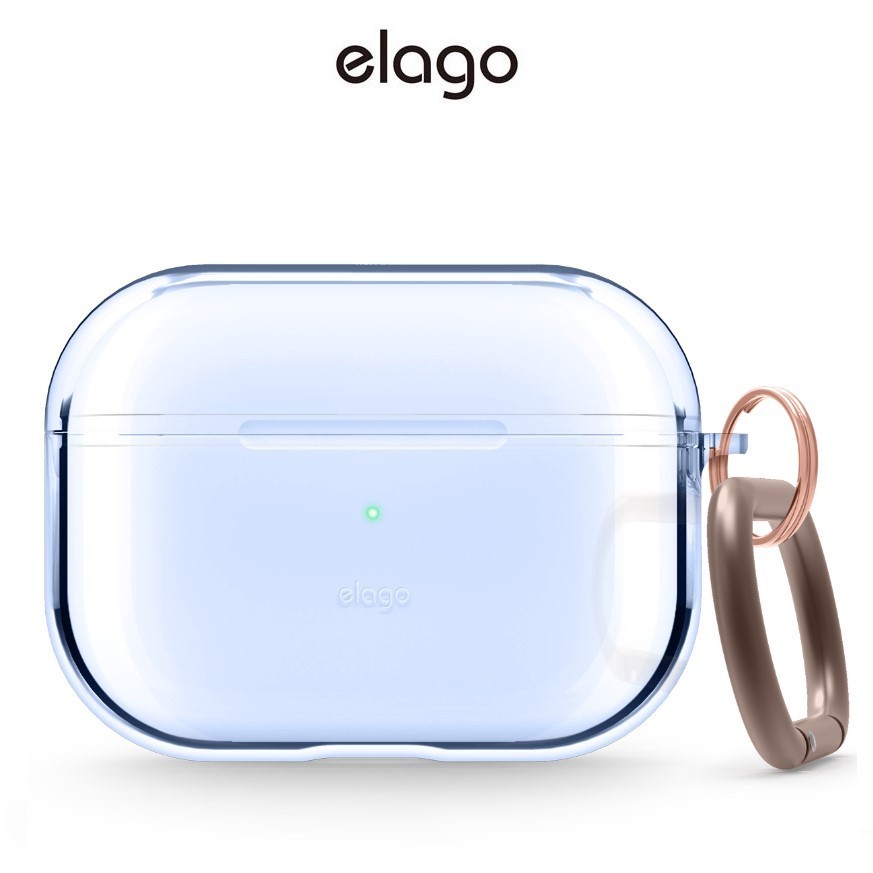 ✌[elago] Airpods Pro 透明保護殼附鑰匙圈 (適用 Airpods Pro