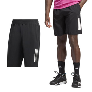 adidas club 3str short 男 黑 網球 透氣 舒適 運動 短褲 hs3253