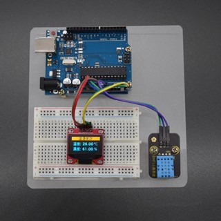 iCShop Arduino 溫溼度感測 DIY 套件包 UNO R3 DHT11