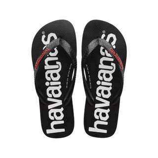 Havaianas Top Logogmania 2 男鞋 黑紅色 運動 拖鞋 夾腳拖 4145741-2090U