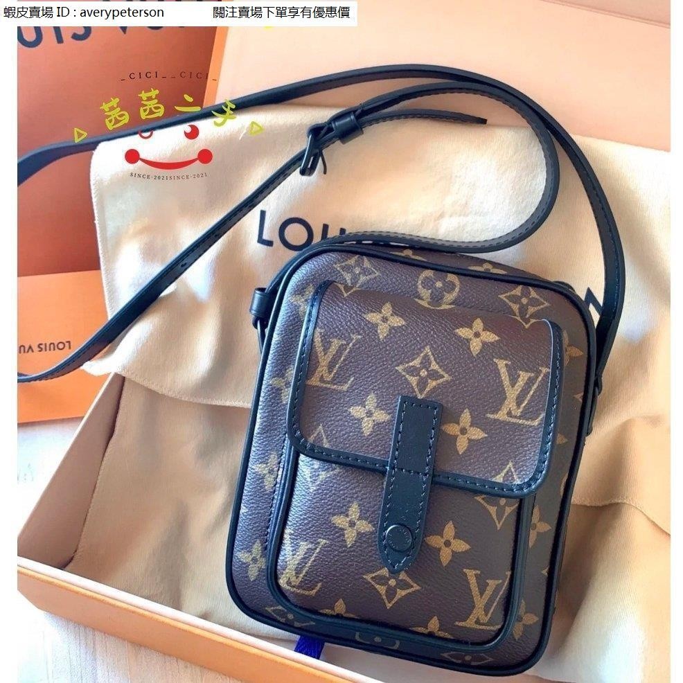 茜茜二手 LOUIS VUITTON 路易威登LV老花 Christopher 相機包 手機包 斜背包 M69404