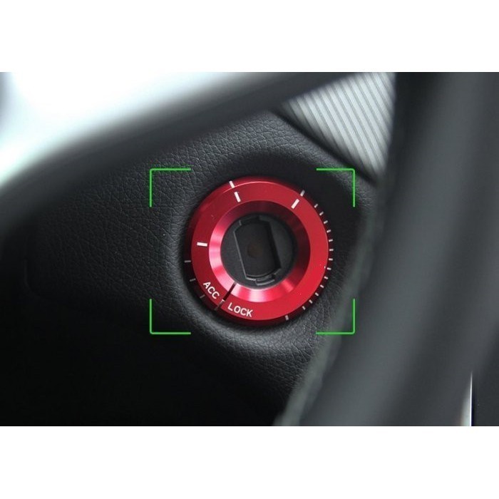 適用於Benz賓士GLA220 GLA CLA A B W204 C250啟動點火圈 引擎 鑰匙孔孔圈裝飾貼