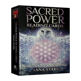 聖力指引卡,贈中文翻譯｜Sacred Power Reading Cards｜36張牌卡，深入探索靈性領域【左西】