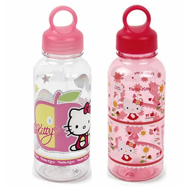 Sanrio 三麗鷗 凱蒂貓 KITTY 樂扣 LOCK 水壺 350ml 韓國進口【37422288】