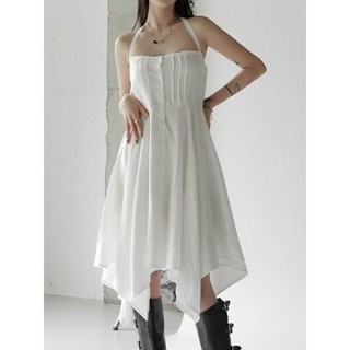 【Codibook】韓國 binary01 細肩帶緞面洋裝長洋裝［預購］女裝