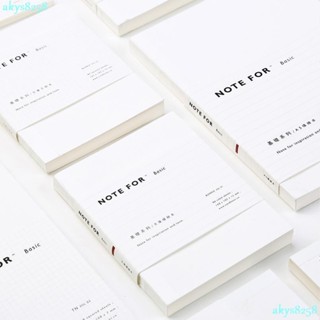 臺灣出貨NOTE FOR 手帳本內芯A5筆記本子A6方格空白本簡約文藝精緻清新大學生日記本便攜本子手賬本替芯hobo內頁