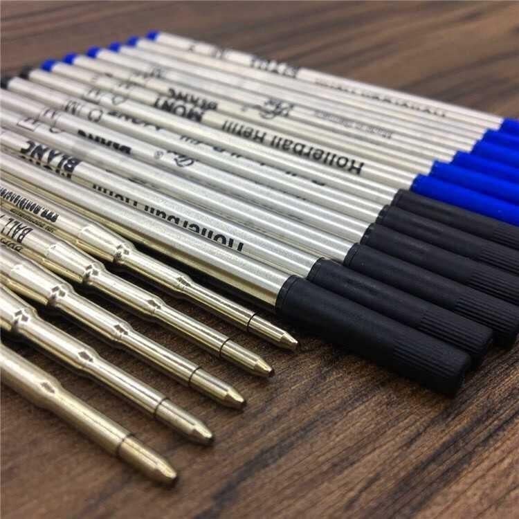 【韓國代購】 黑色 藍色 Montblanc萬寶龍通用 鋼珠筆簽字筆筆芯 M710 簽字筆專用筆芯 原子筆專用筆