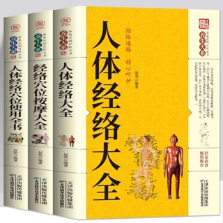 Twiggie❥中醫人體經絡按摩自學家庭必備書籍穴位養生手法經絡穴位按摩大全