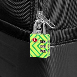 台灣現貨 美國《TRAVELON》TSA三碼防盜密碼鎖(幾何) | 防盜鎖 安全鎖 行李箱鎖