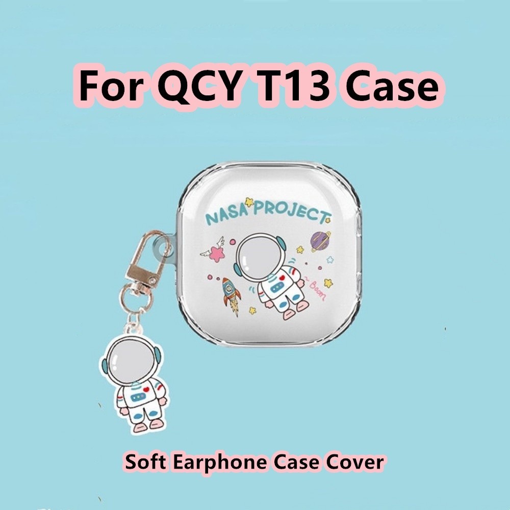 Qcy T13 外殼 QCY T13 外殼軟耳機外殼保護套動漫卡通造型