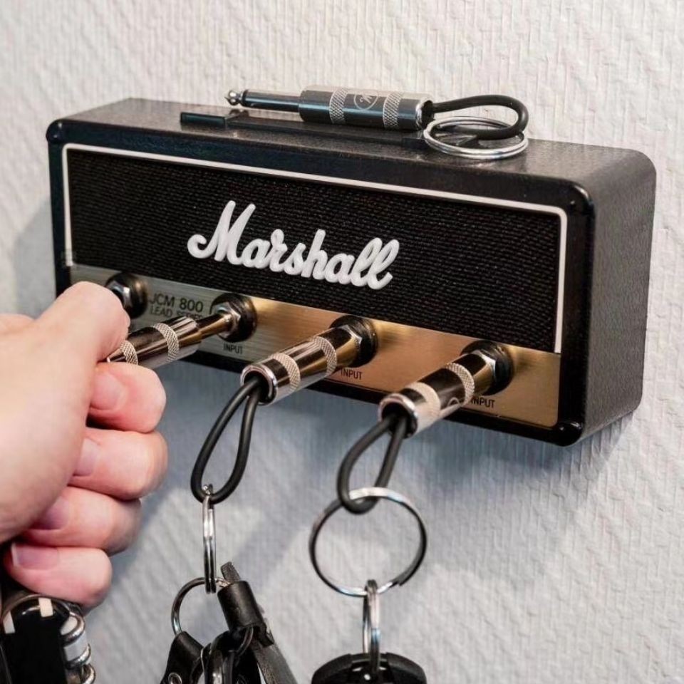 🍀🍀JCM800馬歇爾鑰匙扣MARSHALL掛壁式鑰匙收納盒 創意禮品 私人訂制