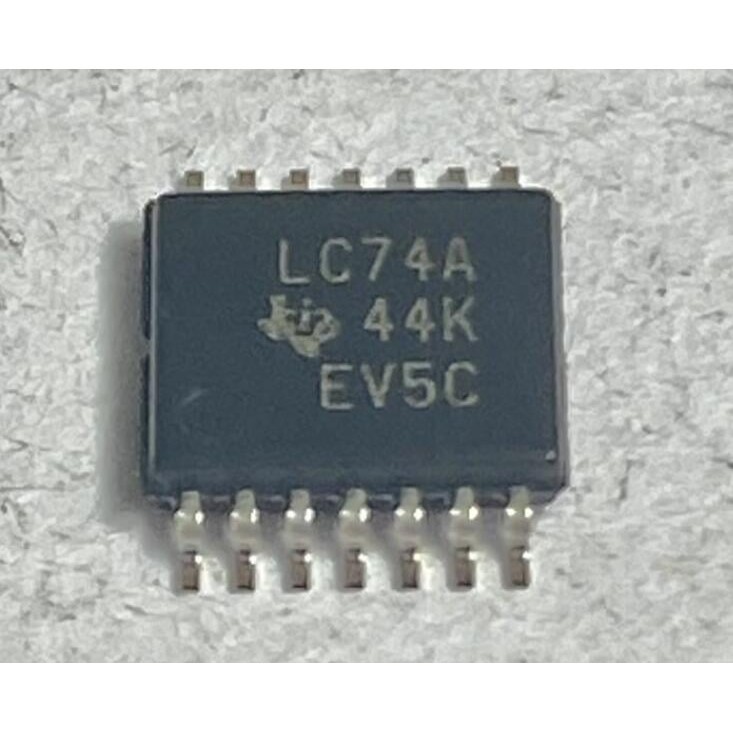 SN74LVC74APWR TI IC FF D-TYPE DUAL 1BIT 14TSSOP