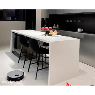 【品質傢俱】工廠直銷/含運/低價/極簡奶油風巖板島臺餐桌一體家用廚房可伸縮水槽輕奢單獨導臺定製
