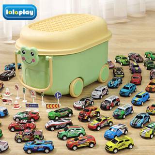 兒童合金小汽車玩具車男孩2一3歲寶寶慣性仿真賽車套裝模型回力車