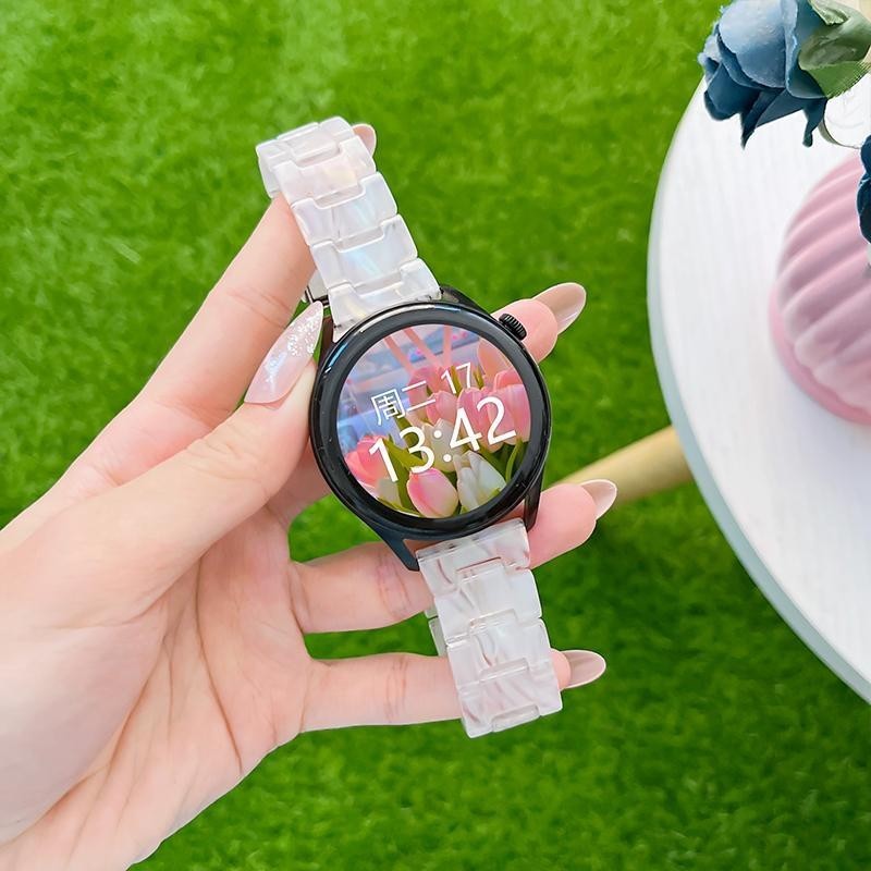 [YX][FZ][FZ]適用於華為gt3手錶錶帶GT2 Pro保時捷watch3pro榮耀Magic樹脂錶帶
