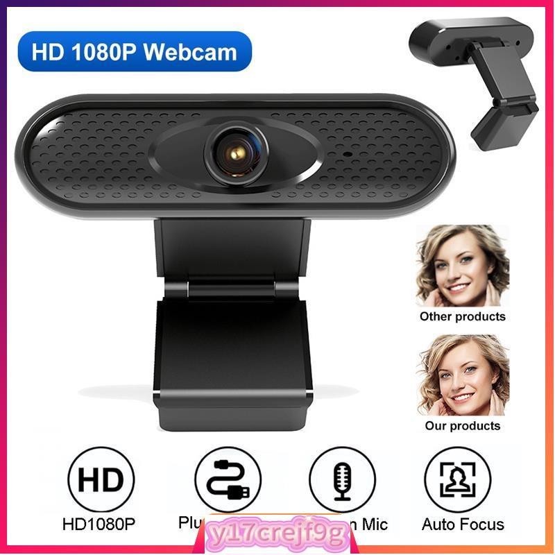HD 1080P Webcam USB Camera With Microphone Plug and Play For