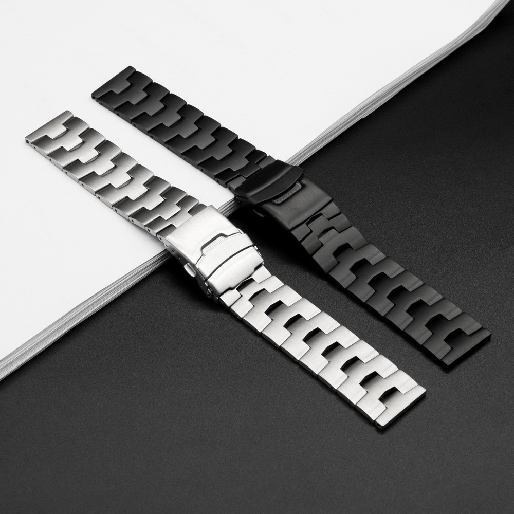 【YX】通用22mm鈦閤金錶帶 適用三星Watch 3 華為 GT2 GT3Pro智能手錶帶優