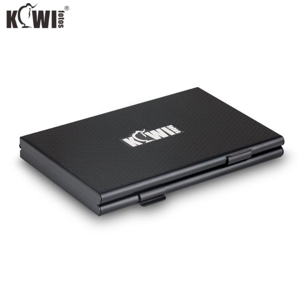 ♡KIWI fotos 金屬制5合1記憶卡收納盒 贈9張卡墊 SD XQD MSD