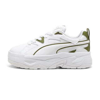 Puma BLSTR Dresscode Wns 女鞋 白綠色 厚底 緩衝 皮革 老爹鞋 休閒鞋 39609403