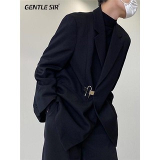 Carol 休閒西裝外套男 春夏季高階設計感西裝套裝 小眾ins風格 潮痞帥男士白色套裝西服 臺灣出貨