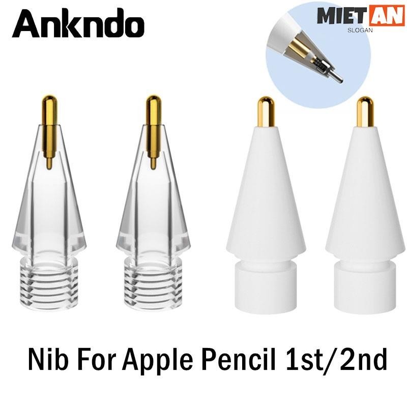 MIETAN-Ankndo Apple Pencil 1/2代 金屬頭替換筆尖 升級款 鉛筆/圓珠筆/鋼筆手感