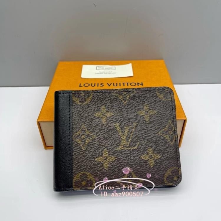 二手全新精品 LV 路易威登 M69408 MULTIPLE錢包 老花拼皮 男士短夾 錢夾 短錢包 卡包 現貨