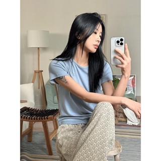 Codibook｜韓國 DAILYJOU 簡約圓領基本款短袖T恤［預購］短袖上衣 T恤 女裝