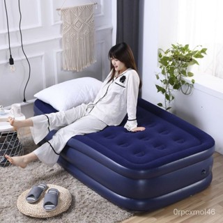 超讚💝氣墊床傢用便攜床可折疊 單人雙人充氣床充氣床墊野外露營 懶人床 KR3B