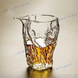 嘉義出貨♕高檔功夫玻璃公道杯高硼矽加厚耐高溫茶海分茶器茶漏一件式套裝 茶具 茶壺