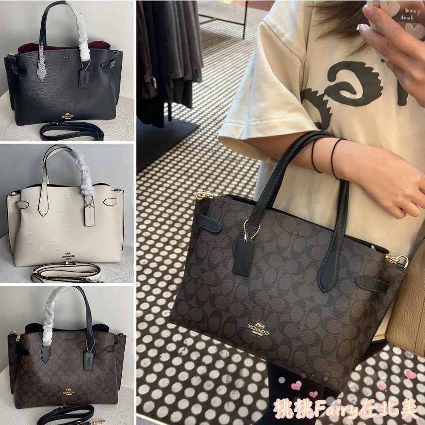 小桃店 二手COACH 新款 女生手提包 手袋 單肩斜挎包 側背包 大容量女包 女生包包