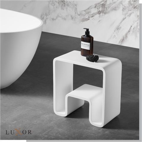 人造石洗澡洗腳換鞋凳沐浴坐凳日式踩腳凳洗澡專用椅子個性坐凳