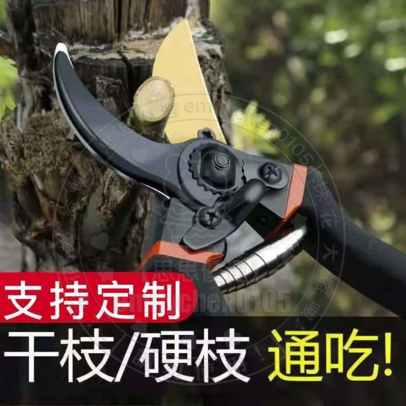 日本加厚SK5鋼樹枝剪刀 強力剪粗枝園林剪 外貿修剪果樹修枝剪 可開票