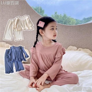 韓版 兒童 睡衣 ins 兒童 居家 服 睡衣 套裝 80 170cm 大童 童裝 女童 套裝 韓版童裝 ins風