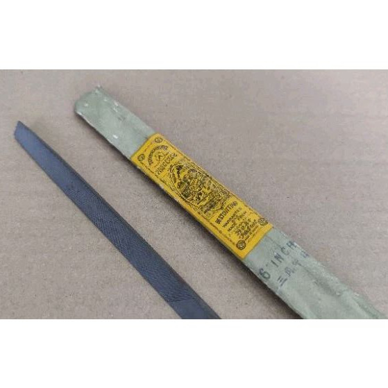 日本製 壺八牌 三角挫刀 15cm（中）（早期庫存）附握把 銼刀