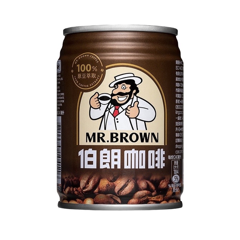 伯朗咖啡/藍山咖啡（240ml*24入）