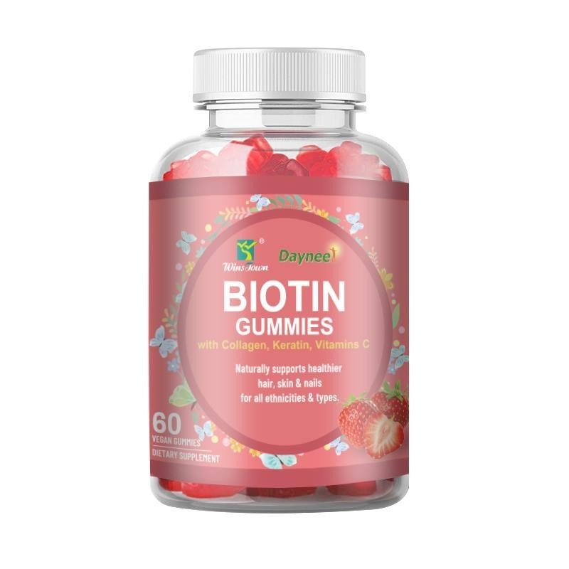 Glowth hair and nail Collagen Whitening Skin Biotin Gummies