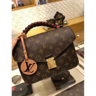 二手 LV M44668 Pochette Metis Monogram 肩背手拿包 編織提把 99新