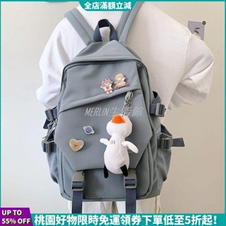 【台灣熱賣】ins後背包 後背包女 日系包包 簡約包包 書包 韓版 學生大容量簡約包包